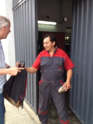 Lima Backpack Handoff