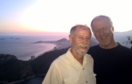 Frank &amp; Brian at the Top of Sugarloaf