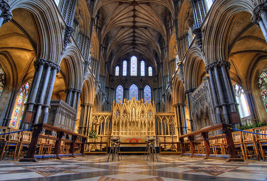 Seville Cathedral Interior - Another View