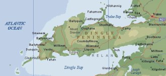 dingle-peninsula-map