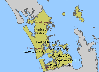 Auckland Isthmus Map