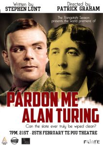 Pardon Me Alan Turing - Play Poster