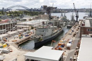 Australian Naval Station at Potts Point