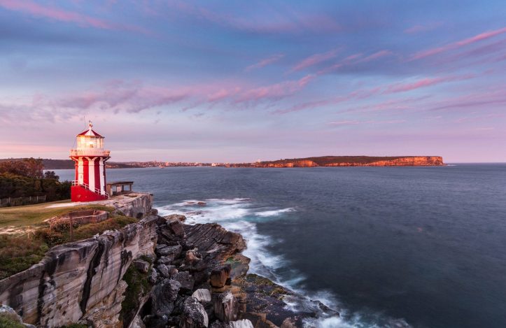 Hornby Lighthouse at South Head - Sydney Harbor