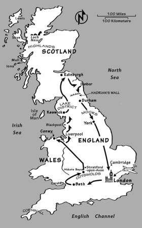 Our UK Route