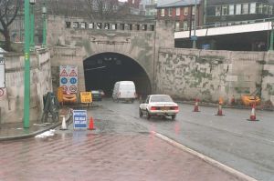 Mersey River Tunnel Entrance