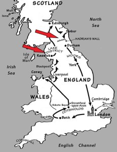 Our UK Route Ancient Sites