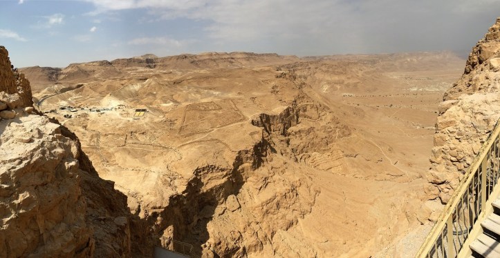 Backside of Masada Fortress