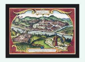 Buda &amp; Pest - Antique Map