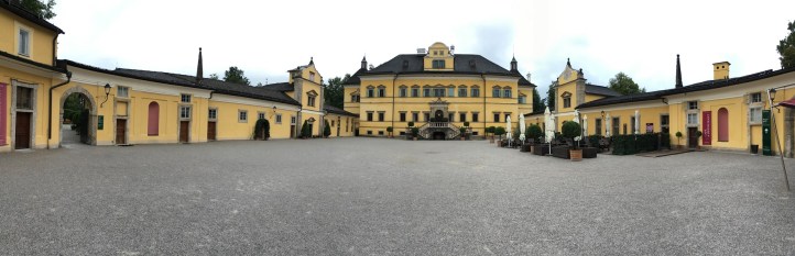 Hellbrunn courtyard