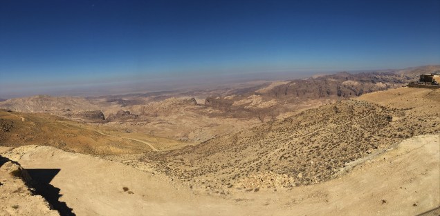 Jordan - Valley of Moses Panorama