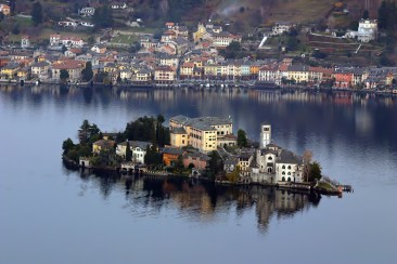 l'Isola di San Giulio - Lago d'Orta