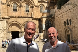Outside Holy Sepulchre