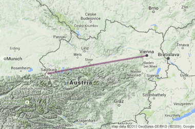 Salzburg to Vienna