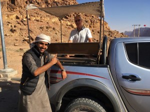 Wadi Rum - Mohammed &amp; Truck with Brian