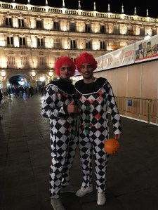 Halloween Clowns at Plaza Major
