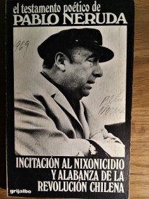 Pablo Neruda Autographed Book of Poems